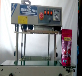 MINI CONVEYOR SEALING MACHINE WITH HEIGHT ADJUSTMENT