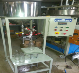 SEMI AUTOMATIC LIQUID FILLING MACHINE -  MODEL SPEC 5LF